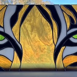 Stained Glass Tiger’s Eyes