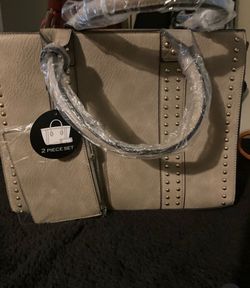 Grey purse