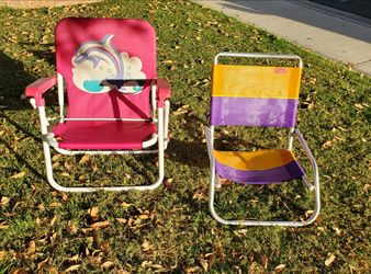 2 Beach chairs in excellent condition