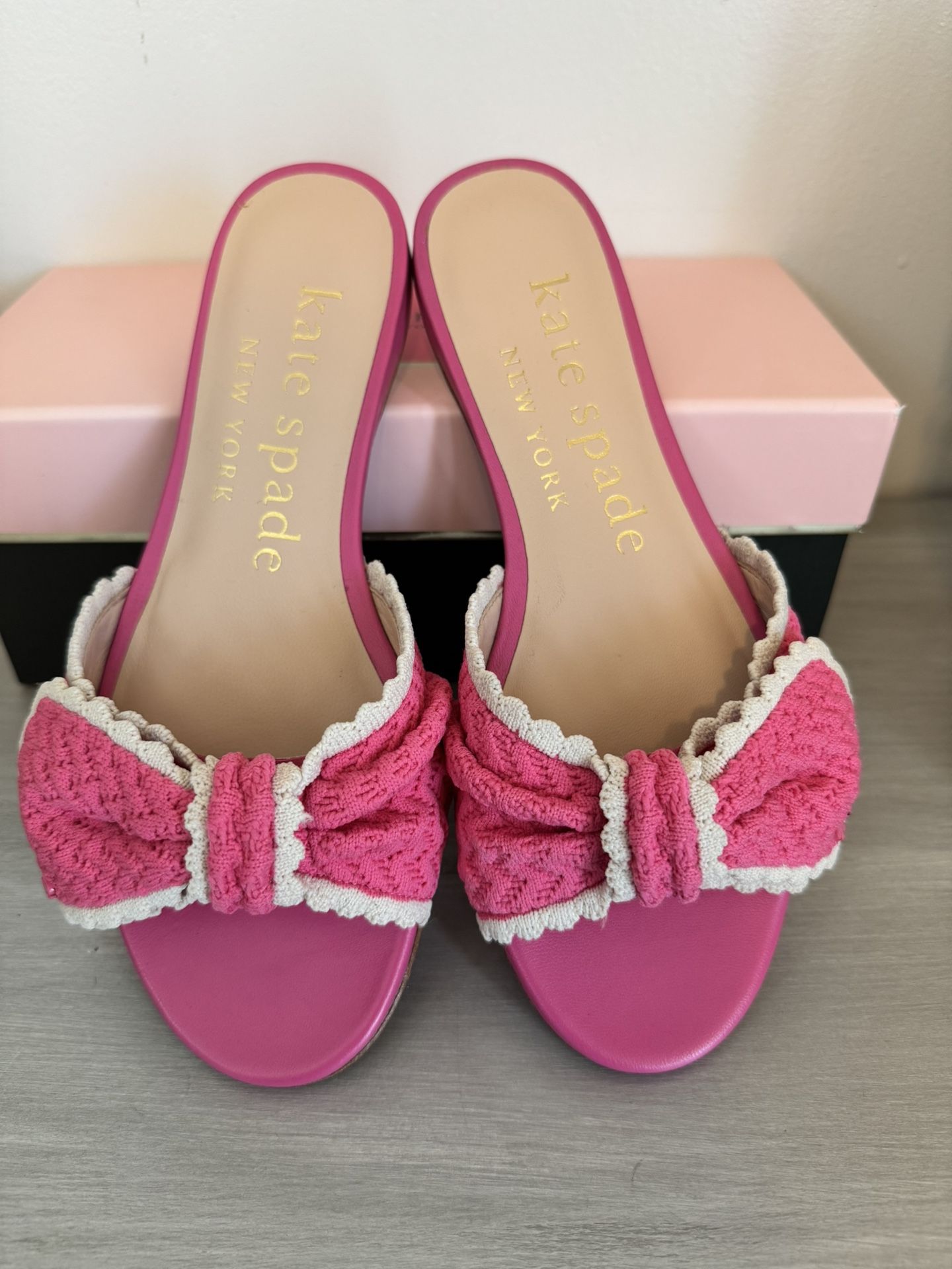 Kate Spade Tango Peep-toe Crochet Sandals