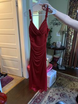 Beautiful red dress