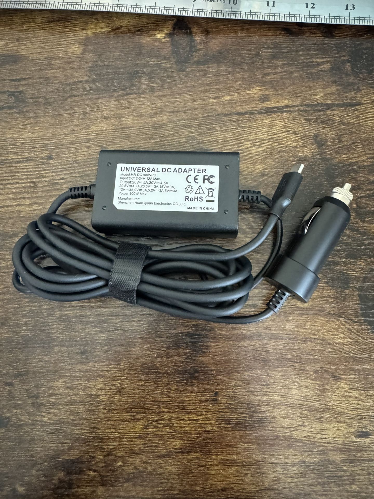 for Acer HP Dell MSI Macbook USB C Laptop Car Charger 100W C Port Laptop Charger