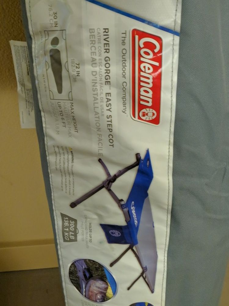 Coleman River Gorge EZ Sleep Cot