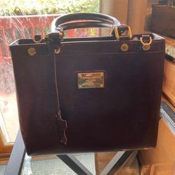 Pierre Cardin Leather Bag Excellent Condition Like New