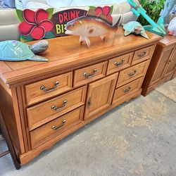 solid wood dresser