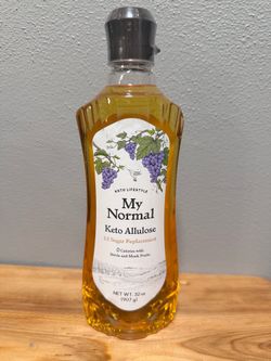 My Normal Keto Allulose Sweetener Syrup – 32oz (Large Size)