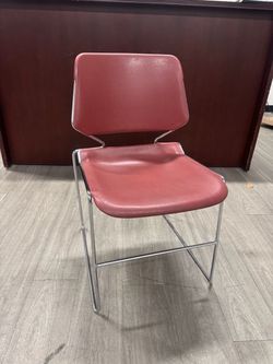 Red  Stacking Chair