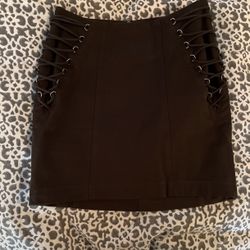 Michelle Mason Green Skirt