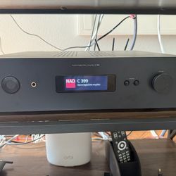 NAD C 399 Integrated Amplifier + BluOS-D Module – Excellent Condition