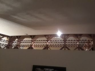 Wine racks custom made solid wood