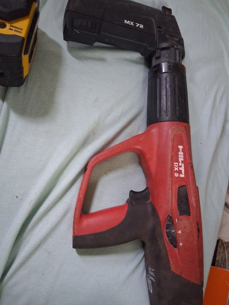 hilti dx 5 with mx72 magazine