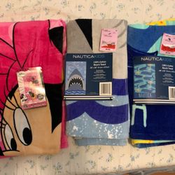 New Kids Beach Towels $7 Each