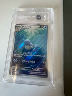 Wartortle Illustration Rare TAG 9