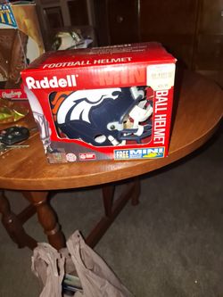 Vintage Denver  Broncos mini helmet