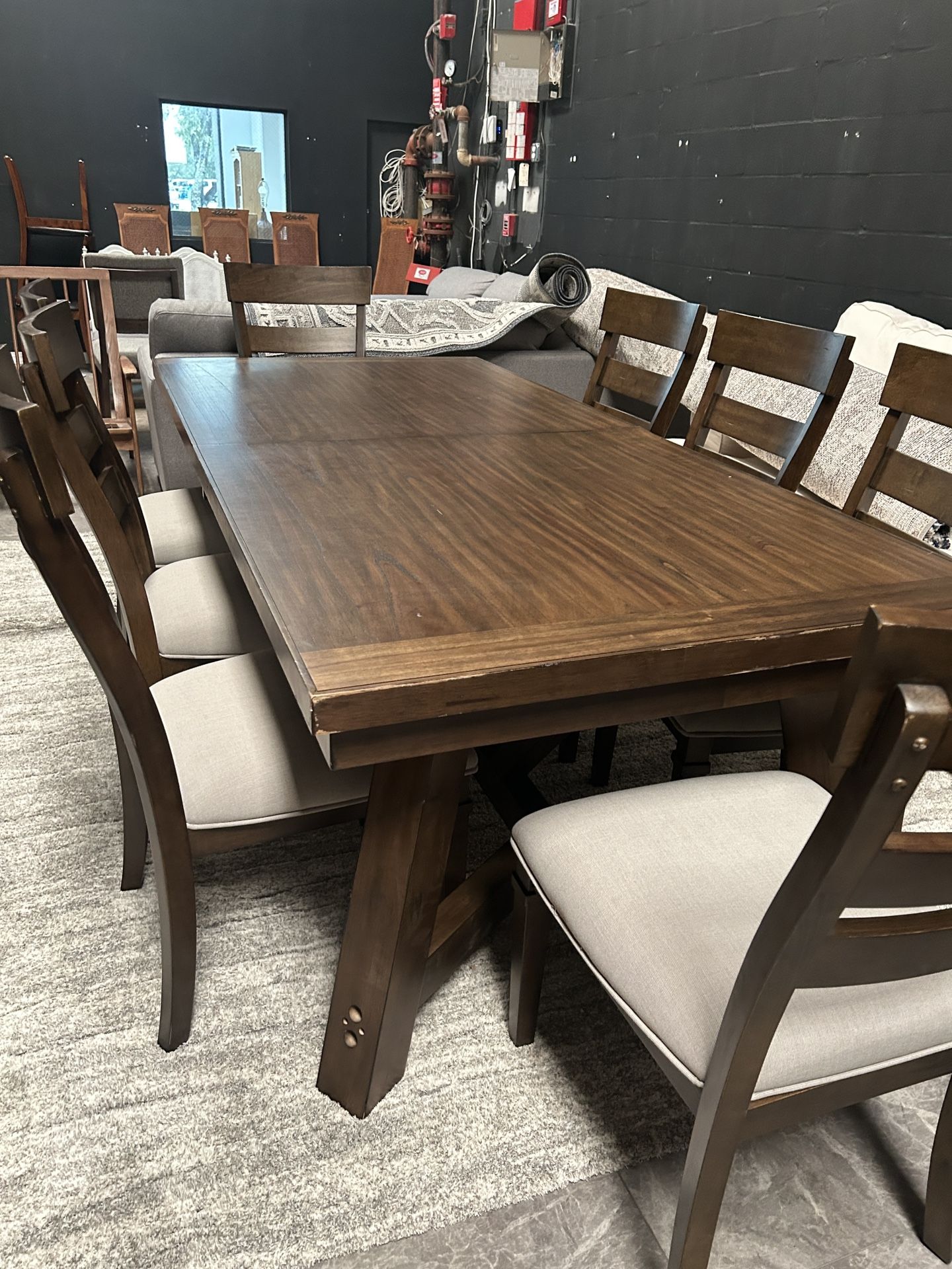 9 Piece Dining Table 
