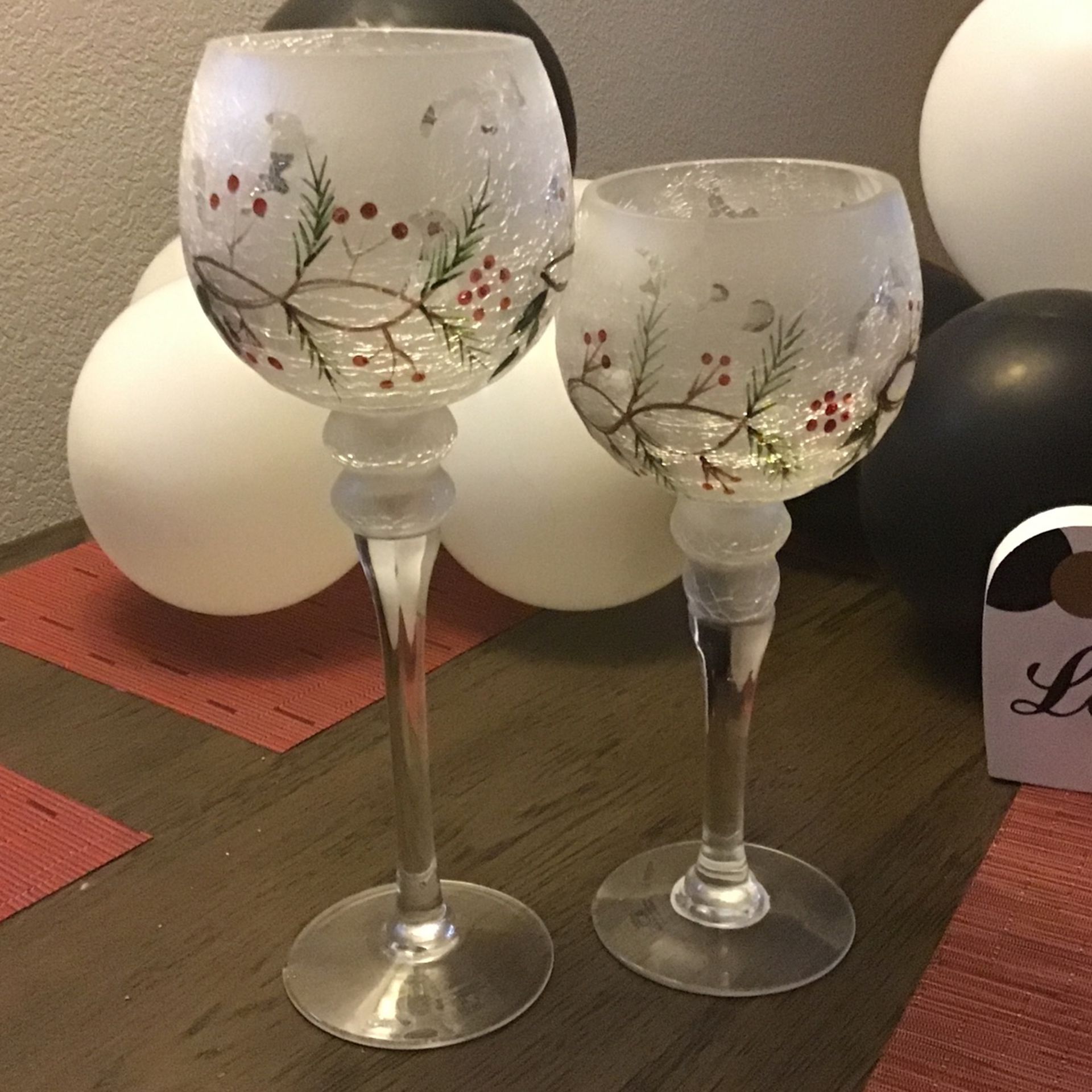 Christmas Decoration glassware