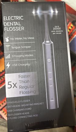 Enteric dental flosser