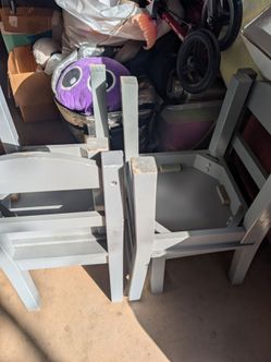 Four wooden kids chairs! $35 for all or best offer!