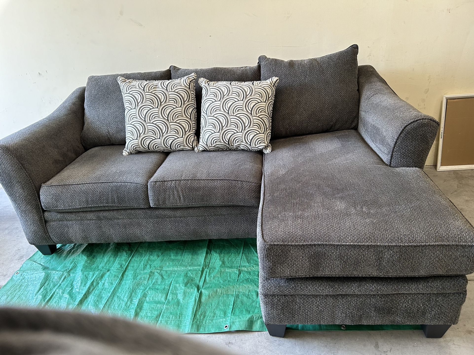 Gray  Sofa Couch PICKUP ONLY 