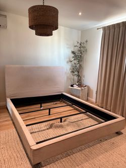 Queen bed frame