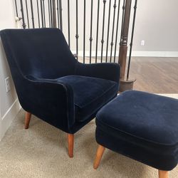 Lounge Chair + Ottoman From Room & Board