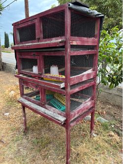 3-tier Chicken Quail Coop Cage