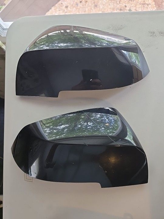 GLOSS BLACK WING MIRROR COVERS CAPS FOR BMW 3/4 SERIES F20 F21 F22 F30 F32 F36