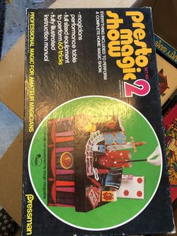 Presto Magic Show set 2 complete