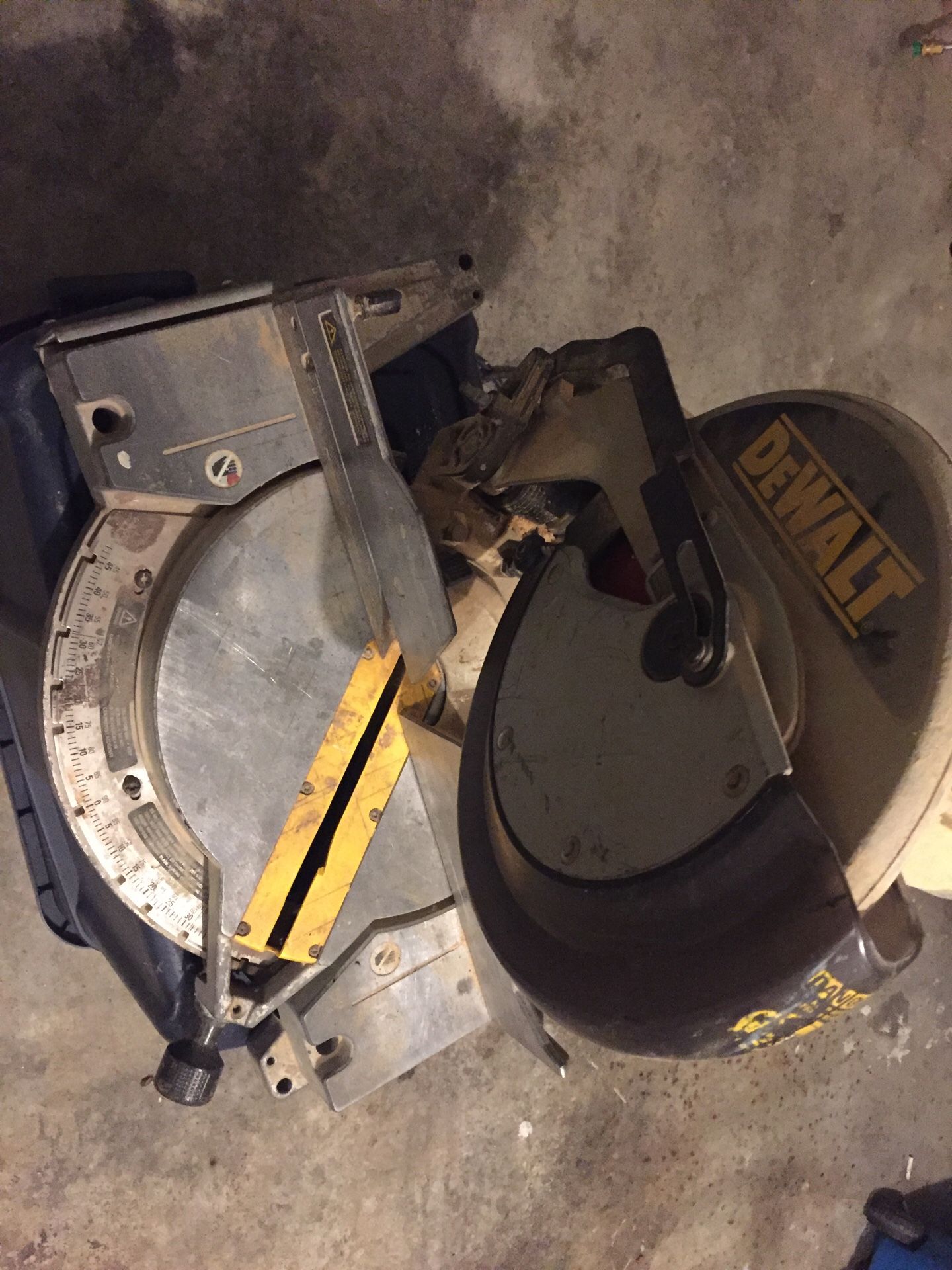 Dewalt 12” miter saw