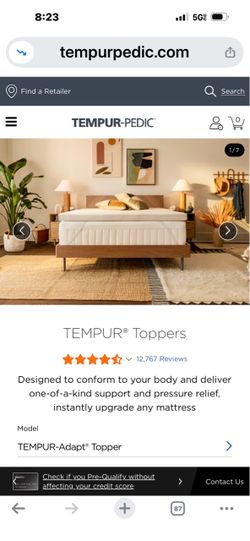 Tempur-pedic mattress topper