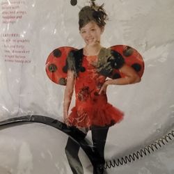 Girls ladybug Halloween costume 