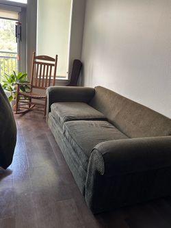 Green couch