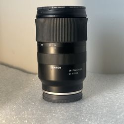 Tamron 28-75mm F/2.8 Di III RXD for Sony Mirrorless Full Frame E Mount With k & F Concept ND Filter