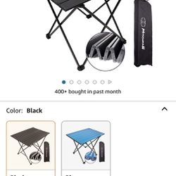 MSSOHKAN Camping Table Folding Portable Camp Side Table Aluminum  Lightweight Carry Bag Beach Outdoor Hiking Picnics BBQ Cooking Dining  Kitchen