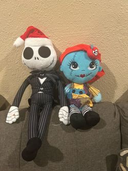 nightmare before Christmas plushys
