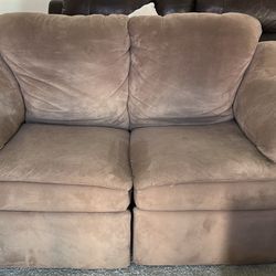 Brown Loveseat Recliner