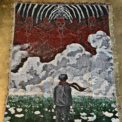 Attack On Titan Anime Woven Tapestry/Rug/Blanket