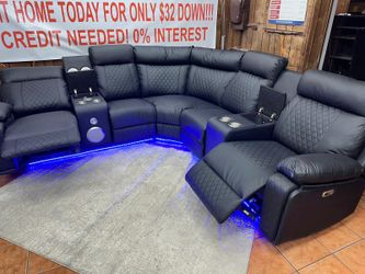 Power Reclining Sectional Sofa ON CLEARANCE ONLY $1329