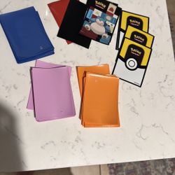 Pokemon Card Sleeves in Blue, Red, Purple, Orange, and Black for Sale in  Seattle, WA - OfferUp