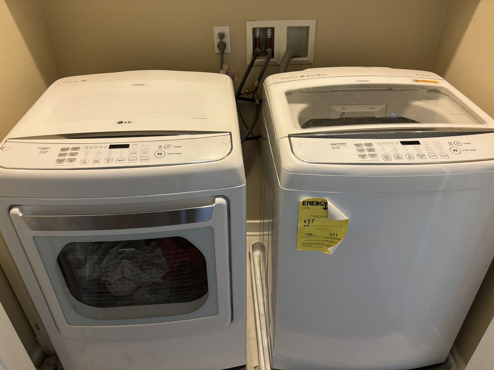 Washer And Dryer