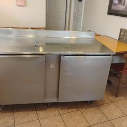 Stainless Reach In, Work Station Or Counter PLEASE READ 