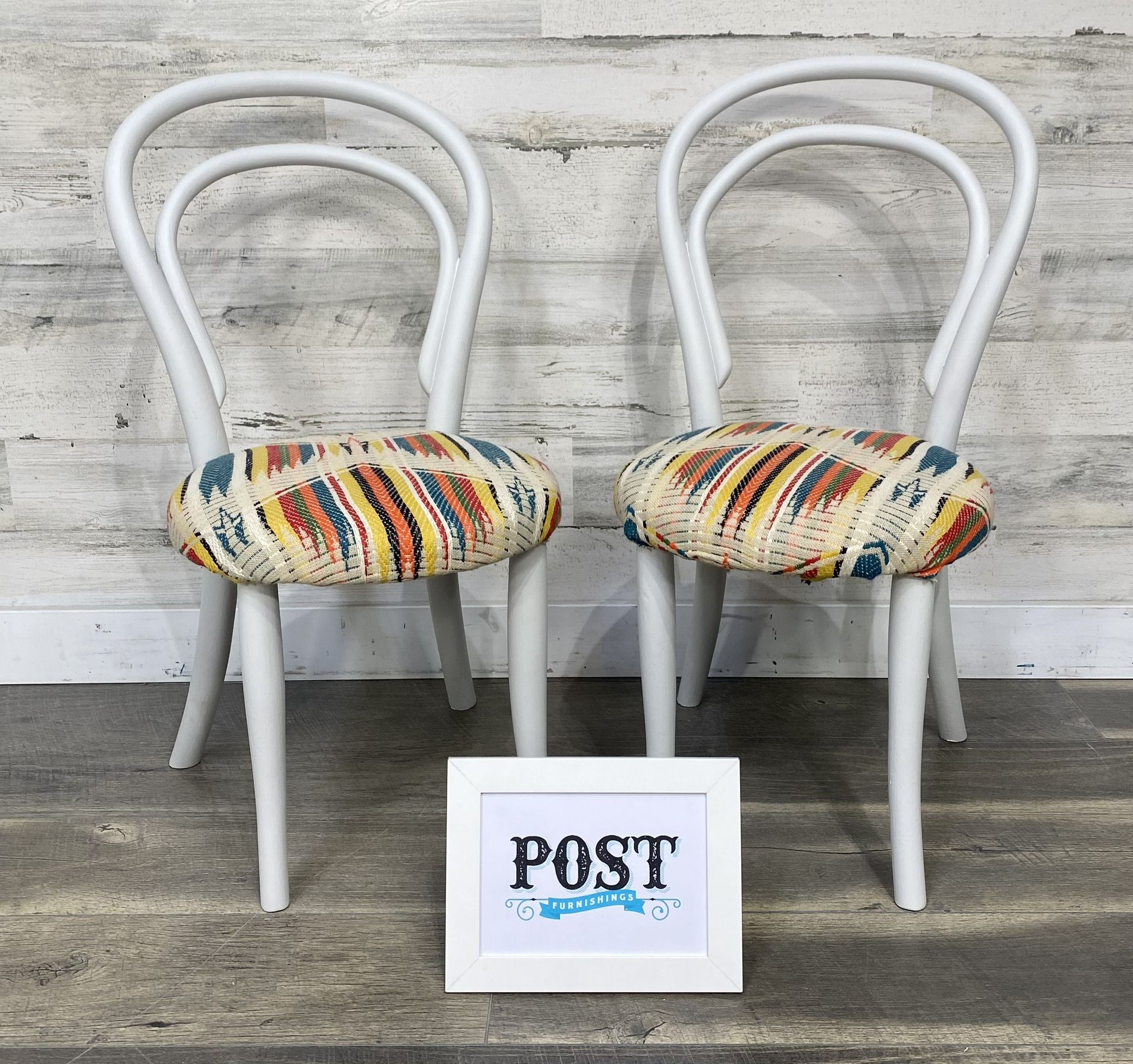 Set Of 2 Vintage Thonet Bentwood Children’s Chairs