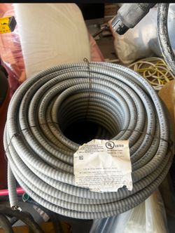 12/4 Solid Copper MC Steel PVC Jacketed 250’ 120V Color