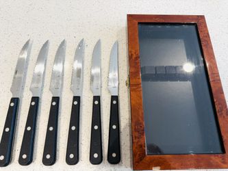 HENCKELS Razor-Sharp Steak Knife Set of 6 German Engineered Informed by 100+