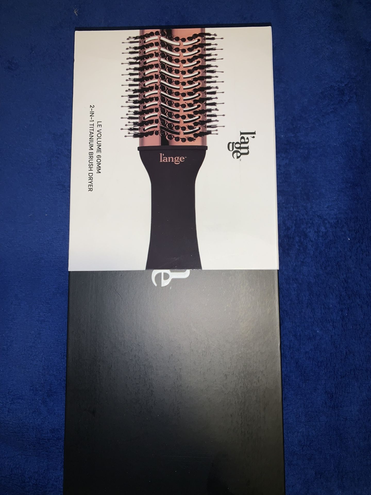 NIB L’ANGE HAIR LE VOLUME 2 IN 1 TITANIUM BLOW DRYER/ HOT AIR BRUSH IN ONE