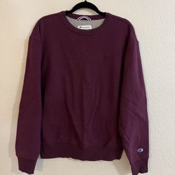 Champion Powerblend Fleece Crewneck Sweatshirt (purple, M)