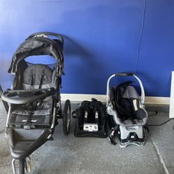 Car seat ( 2 bases) and stroller 