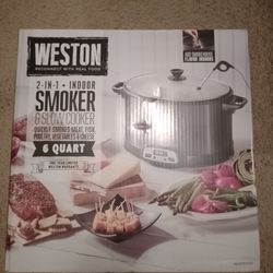 Indoor smoker and cooker