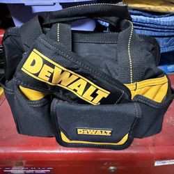 Dewalt Heavy Duty Tool Bag With Shoulder Strap & Hand Tools. “See Pics!” Husky (94) Piece Socket Set: 1/4” & 3/8” Drive Mechanics. Carrying Case!
