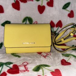 MK Yellow Purse